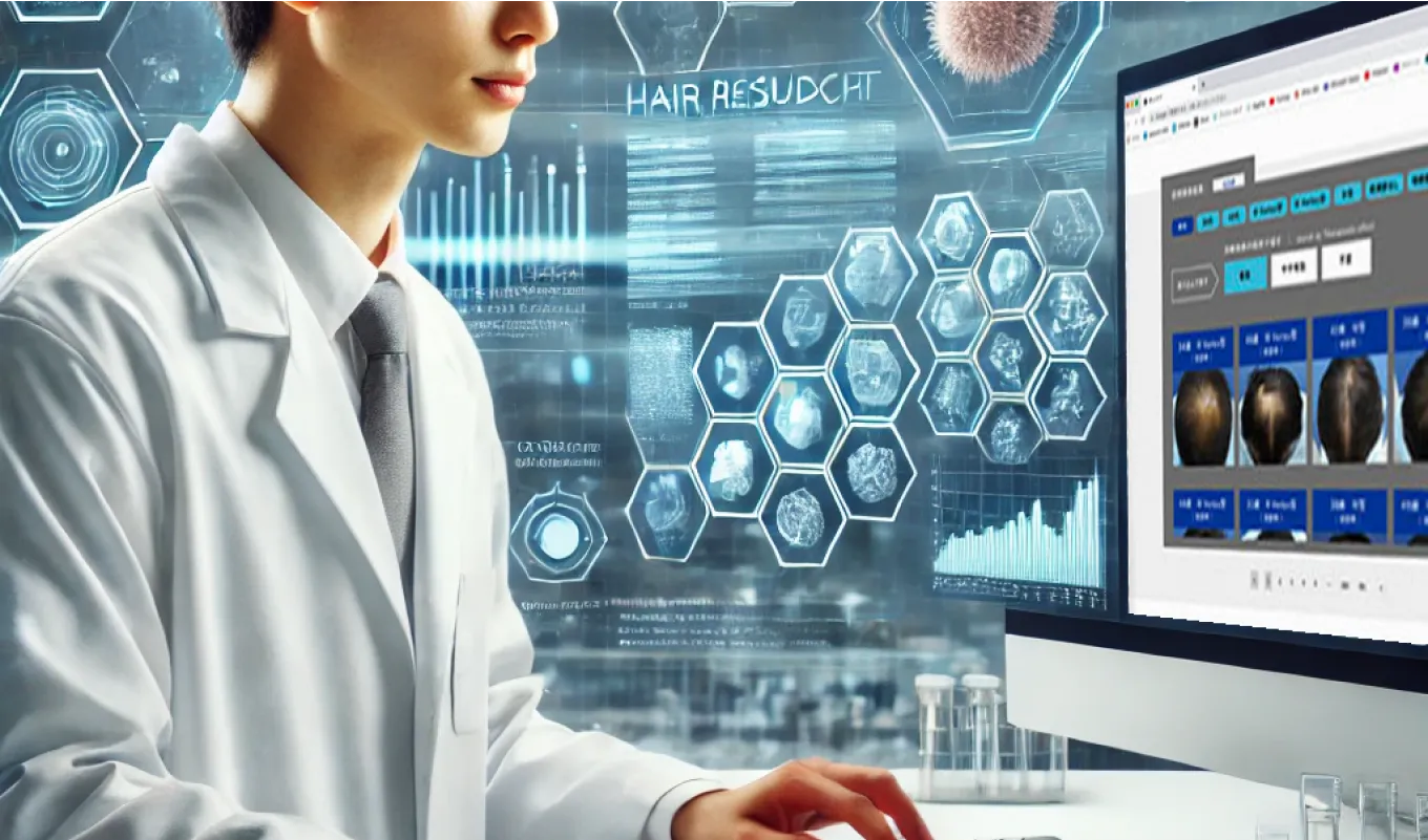 発毛結果AIシミュレーション