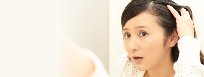 なかなか聞けない、女性が薄毛になる理由。